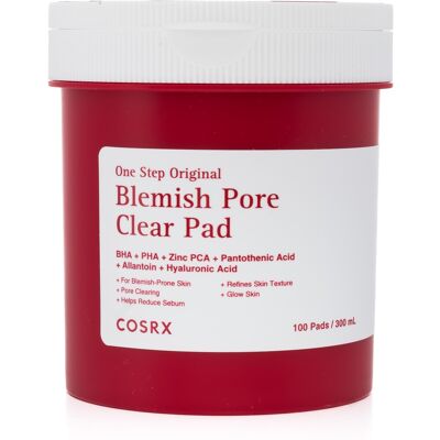 COSRX One Step Original Blemish Pore Clear Pad 100 Pads COSRX One Step Original Blemish Pore Clear Pad 100 Pads