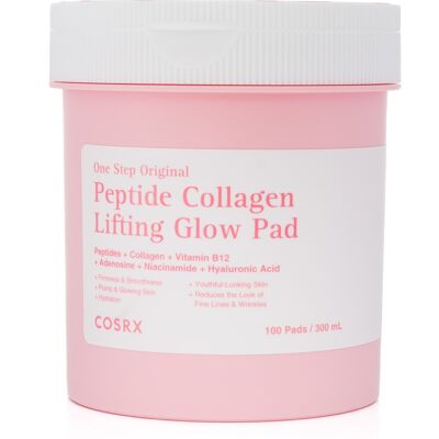 COSRX One Step Original Peptide Collagen Lifting Glow Pad 100 Pads COSRX One Step Original Peptide Collagen Lifting Glow Pad 100 Pads