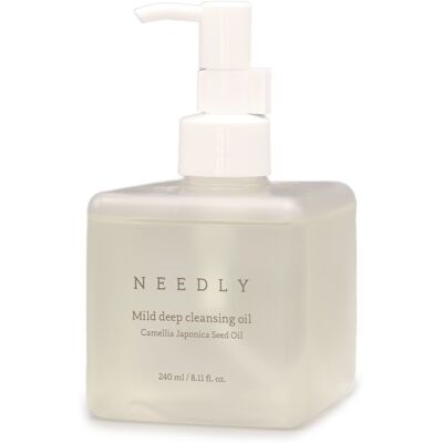 Needly Jemný Čisticí Olej - Odstraňovač Make-upu - 240ml Needly Jemný Čisticí Olej - Odstraňovač Make-upu - 240ml