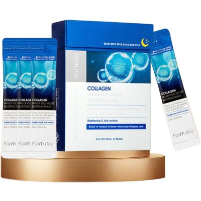 FARM STAY Collagen Water Full Moist Sleeping Mask 20 ks FARM STAY Collagen Water Full Moist Sleeping Mask 20 ks