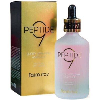 FARM STAY Peptide 9 Super Vitalizing Ampoule 100 ml FARM STAY Peptide 9 Super Vitalizing Ampoule 100 ml