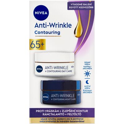 Nivea Anti-Wrinkle + Kontura Duo - Pěčovatelský Set Nivea Anti-Wrinkle + Kontura Duo - Pěčovatelský Set