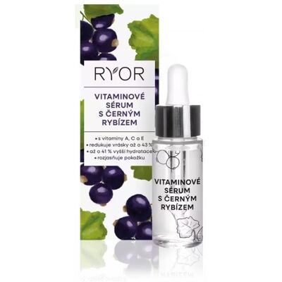 RYOR Sérum na obličej černý rybíz - Intenzivní péče o pleť pro ženy RYOR Sérum na obličej černý rybíz - Intenzivní péče o pleť pro ženy