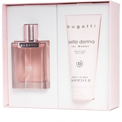 Dárková sada Bugatti Bella Donna Eau de Parfum - Parfém pro ženy Dárková sada Bugatti Bella Donna Eau de Parfum - Parfém pro ženy