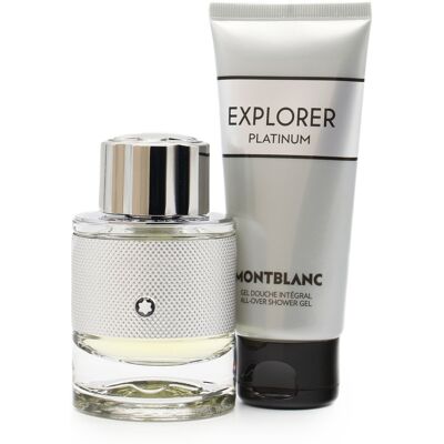 Dárkový set Montblanc Explorer Platinum - Parfém a sprchový gel Dárkový set Montblanc Explorer Platinum - Parfém a sprchový gel