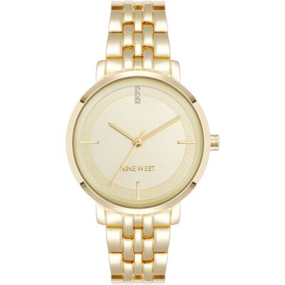 Nine West dámské hodinky kulaté NW/3332CHGB Nine West dámské hodinky kulaté NW/3332CHGB