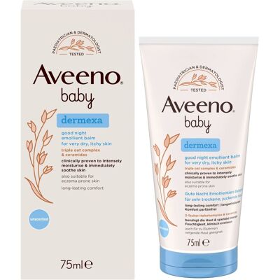 AVEENO Baby Dermexa Emolienční balzám na dobrou noc 75 ml AVEENO Baby Dermexa Emolienční balzám na dobrou noc 75 ml