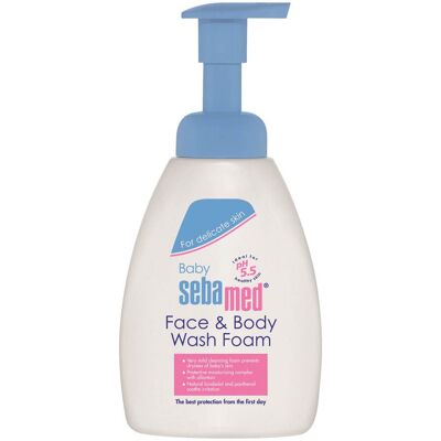 SEBAMED BABY Dětská mycí pěna na obličej a tělo 400 ml SEBAMED BABY Dětská mycí pěna na obličej a tělo 400 ml
