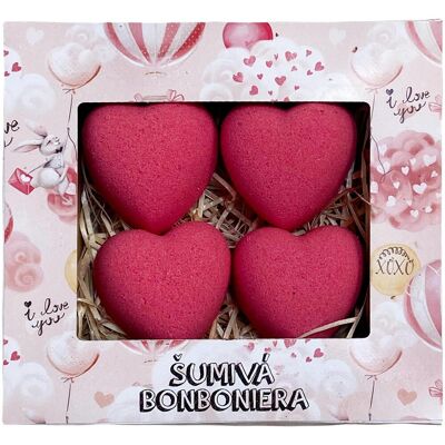 BOHEMIA GIFTS Šumivá bonboniéra – Srdce BOHEMIA GIFTS Šumivá bonboniéra – Srdce