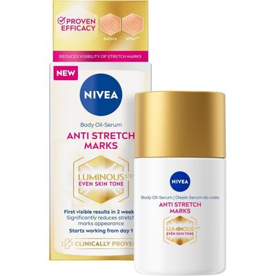 Nivea Luminous 630 Olejové Tělové Sérum - Protivráskové - 100ml Nivea Luminous 630 Olejové Tělové Sérum - Protivráskové - 100ml