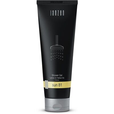 Janzen Sun 81 Sprchový gel - Citron & Žlutá Iris - Relaxační - Sprchový gel Janzen Sun 81 Sprchový gel - Citron & Žlutá Iris - Relaxační - Sprchový gel