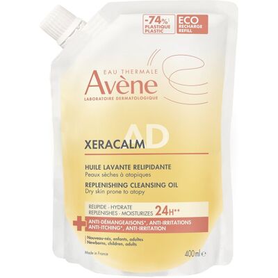 AVENE XeraCalm A.D Relipidační mycí olej náplň 400 ml AVENE XeraCalm A.D Relipidační mycí olej náplň 400 ml