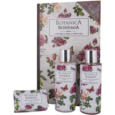 Dárkový set Botanica od Bohemia Gifts & Cosmetics - Vildá růže - Pro ženy Dárkový set Botanica od Bohemia Gifts & Cosmetics - Vildá růže - Pro ženy