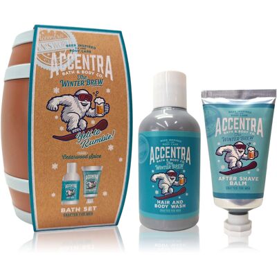 ACCENTRA Winter v krabičce ve tvaru sudu Cedrové dřevo 210 ml ACCENTRA Winter v krabičce ve tvaru sudu Cedrové dřevo 210 ml