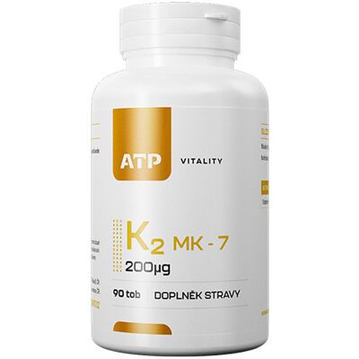 ATP Vitality K2 MK-7 200 µg 90 tob ATP Vitality K2 MK-7 200 µg 90 tob
