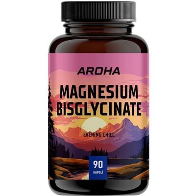 Aroha Magnesium Bisglycinate 90 kapslí Aroha Magnesium Bisglycinate 90 kapslí