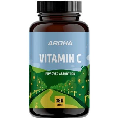 Aroha Vitamin C 180 kapslí Aroha Vitamin C 180 kapslí