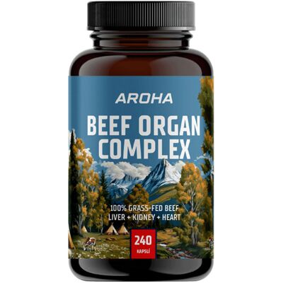 Aroha Beef Organ Complex 240 kapslí Aroha Beef Organ Complex 240 kapslí