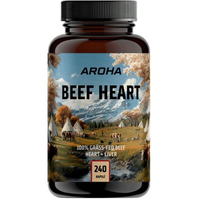 Aroha Beef Heart 240 kapslí Aroha Beef Heart 240 kapslí