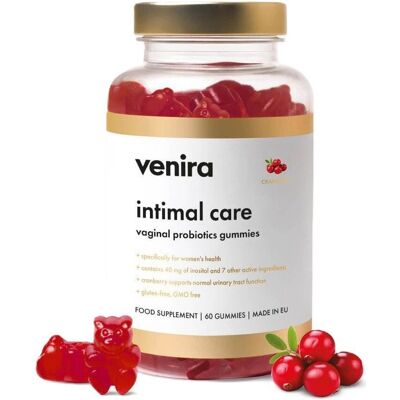 Venira - Intimal care - Cranberry - probiotické žvýkačky Venira - Intimal care - Cranberry - probiotické žvýkačky