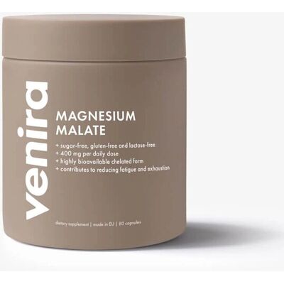 VENIRA magnesium malát 80 kapslí VENIRA magnesium malát 80 kapslí
