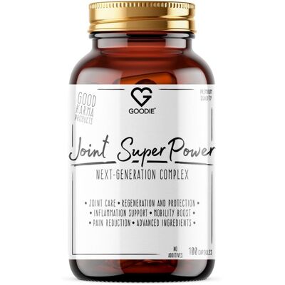 Goodie Joint SuperPower Complex – Klouby a mobilita – Nativní kolagen typu II (UC-II®) – 100 kapslí Goodie Joint SuperPower Complex – Klouby a mobilita – Nativní kolagen typu II (UC-II®) – 100 kapslí