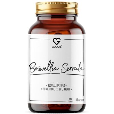 Goodie Boswellia Serrata Super Extract – Boswellin® – Kadidlovník – 60 kapslí Goodie Boswellia Serrata Super Extract – Boswellin® – Kadidlovník – 60 kapslí