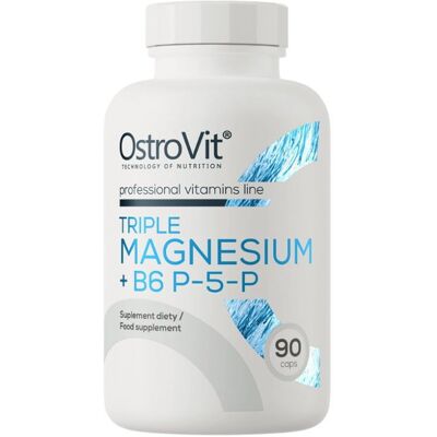 OstroVit Triple Magnesium + B6 P-5-P - Doplněk pro nervový systém OstroVit Triple Magnesium + B6 P-5-P - Doplněk pro nervový systém