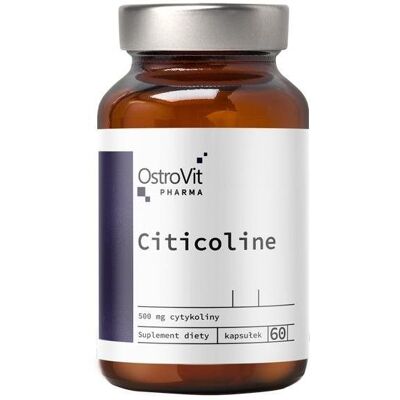 OstroVit Citicoline 60 Kapslí - Podpora Nervového Systému OstroVit Citicoline 60 Kapslí - Podpora Nervového Systému