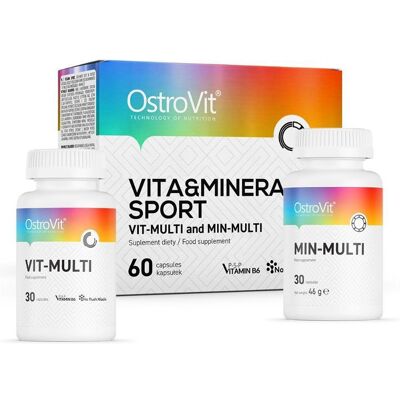 OstroVit VITA&MINERALS Sport - Multivitamin - 60 kapslí OstroVit VITA&MINERALS Sport - Multivitamin - 60 kapslí