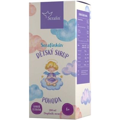 Serafin Serafinkův dětský sirup Pohoda 200 ml Serafin Serafinkův dětský sirup Pohoda 200 ml