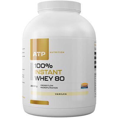ATP Nutrition 100% Instant Whey 80 CFM 2000 g vanilka ATP Nutrition 100% Instant Whey 80 CFM 2000 g vanilka