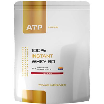 ATP Nutrition 100% Instant Whey 80 CFM 500 g čokoláda ATP Nutrition 100% Instant Whey 80 CFM 500 g čokoláda