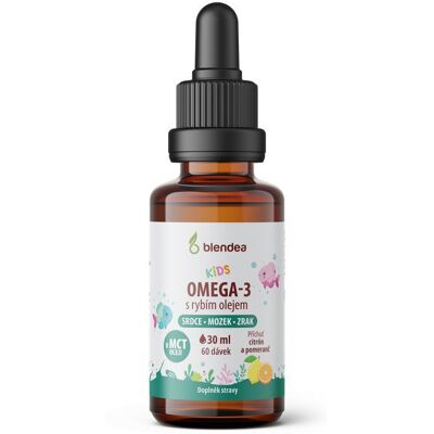 Blendea KIDS Omega 3 kapky pro děti 30 ml Blendea KIDS Omega 3 kapky pro děti 30 ml