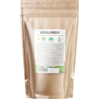 Vegan prach Aceroly - Bio, 100g Vegan prach Aceroly - Bio, 100g