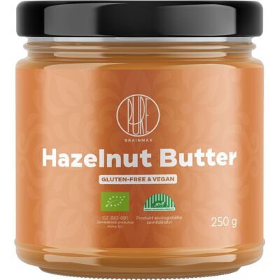 BrainMax Pure Hazelnut Spread 100% Lískooříškový krém BIO 250 g BrainMax Pure Hazelnut Spread 100% Lískooříškový krém BIO 250 g
