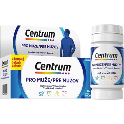 Model Centrum - Multivitamin pro Muže - Bez Lepku Model Centrum - Multivitamin pro Muže - Bez Lepku