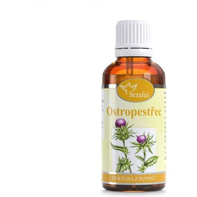 Serafin Ostrpestřec tinktura z pupenů extra učinná, 50 ml Serafin Ostrpestřec tinktura z pupenů extra učinná, 50 ml