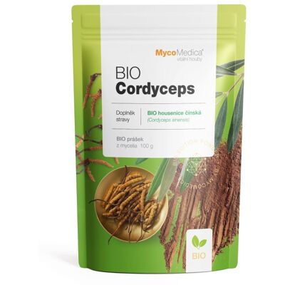 Bio prášek Cordyceps MYCOMEDICA - Doplňky stravy Bio prášek Cordyceps MYCOMEDICA - Doplňky stravy