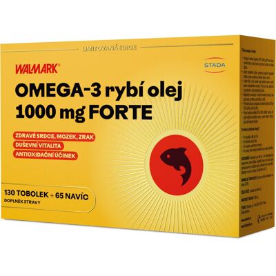 Walmark Omega 3 Forte 1000mg - Doplněk stravy Walmark Omega 3 Forte 1000mg - Doplněk stravy