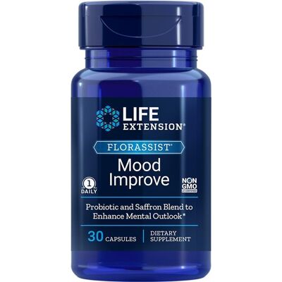 Life Extension FLORASSIST Zlepšení Nálady - Probiotika & Šafránový Doplněk Life Extension FLORASSIST Zlepšení Nálady - Probiotika & Šafránový Doplněk