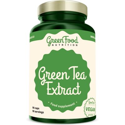 GreenFood Nutrition Extrakt ze Zeleného Čaje - Doplněk Stravy GreenFood Nutrition Extrakt ze Zeleného Čaje - Doplněk Stravy