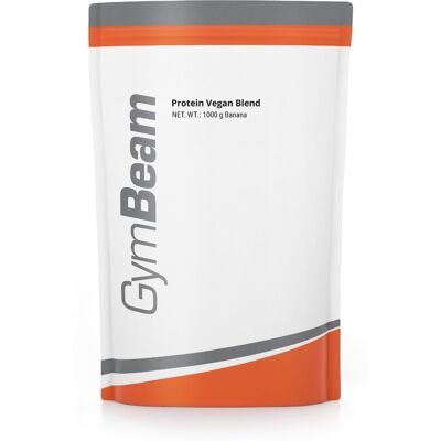 GymBeam Protein Vegan Blend 1000 g, banana GymBeam Protein Vegan Blend 1000 g, banana