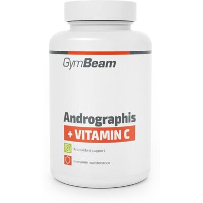 GymBeam Andrographis + Vitamín C 90 kapslí GymBeam Andrographis + Vitamín C 90 kapslí