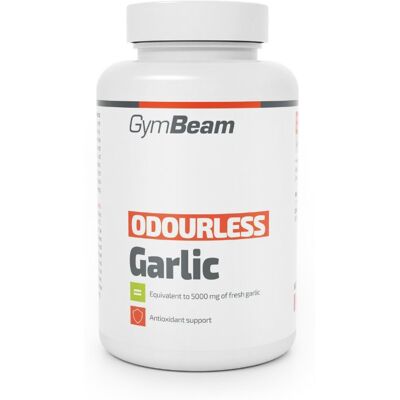 GymBeam Dearomatizovaný česnek 120 kapslí GymBeam Dearomatizovaný česnek 120 kapslí