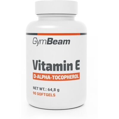 GymBeam Vitamín E (D-alfa-tokoferol) 90 kapslí GymBeam Vitamín E (D-alfa-tokoferol) 90 kapslí