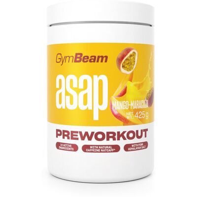 GymBeam ASAP Pre-Workout 425 g Mango-marakuja GymBeam ASAP Pre-Workout 425 g Mango-marakuja