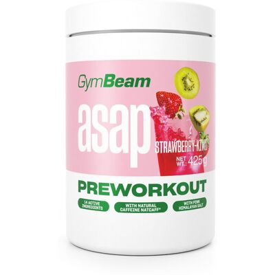 GymBeam ASAP Pre-Workout 425 g Jahoda-kiwi GymBeam ASAP Pre-Workout 425 g Jahoda-kiwi