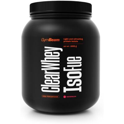 GymBeam Clear Whey IsoFue 1000 g, vodní meloun GymBeam Clear Whey IsoFue 1000 g, vodní meloun