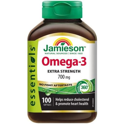 Jamieson Omega 3 Extra 700 mg - Doplněk rybího oleje Jamieson Omega 3 Extra 700 mg - Doplněk rybího oleje